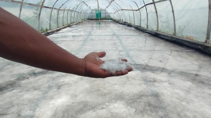 Penampakan Tambak Garam di Pinggir Pantai Madasari Pangandaran, Menarik Perhatian Wisatawan