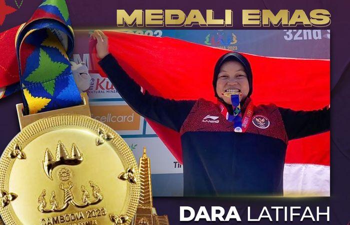 SOSOK Dara Latifah, Atlet MTB Putri, Raih Medali Emas ke-20 untuk Indonesia di SEA Games 2023