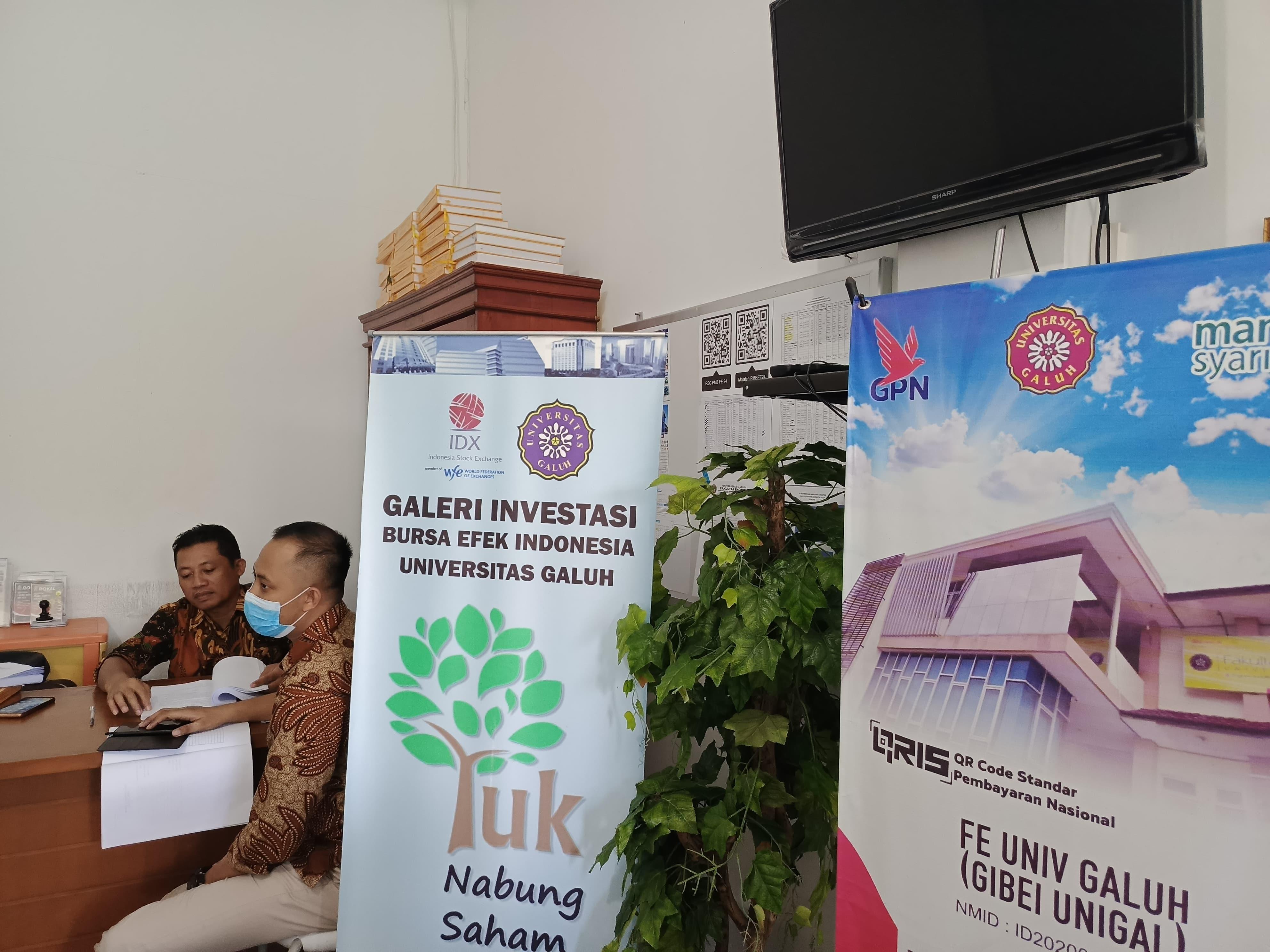 Fakultas Ekonomi Unigal Fasilitasi Mahasiswa dan Umum untuk Tanam Saham Lewat Galeri Investasi