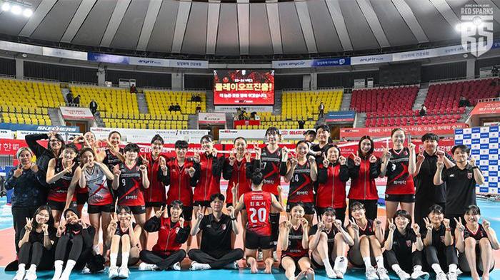 FINAL PLAYOFF Kemenangan ke 7 Red Sparks Terwujud, Babat GS Caltex 3-0 Lewat Servis Ace Megatron