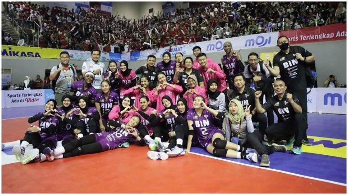 Hasil Final Klasemen Proliga 2024: Tim Megatron Jakarta BIN Unggul di Putaran Pertama Disusul LavAni
