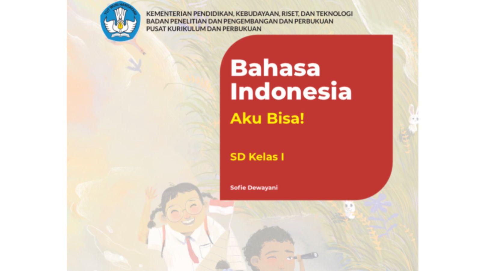 Link Download PDF Buku Kurikulum Merdeka SD Kelas 1 Mapel Bahasa ...