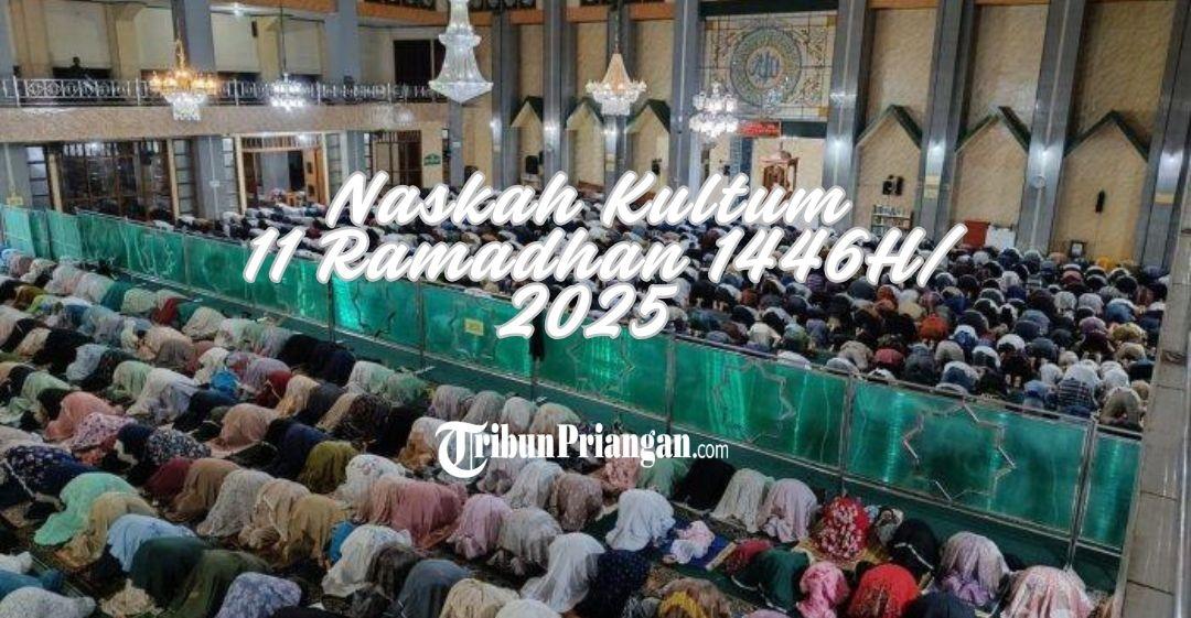 Naskah Khutbah Tarawih Singkat 11 Ramadhan 1446 H/2025: Puasa dan Pendidikan Saleh Sosial