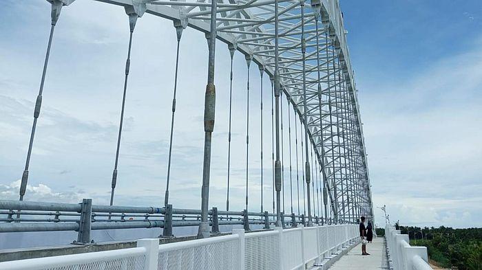 Jembatan Sodongkopo Jadi Ikon Baru di Pangandaran, Warga Menunggu Diresmikan Gubernur Jabar