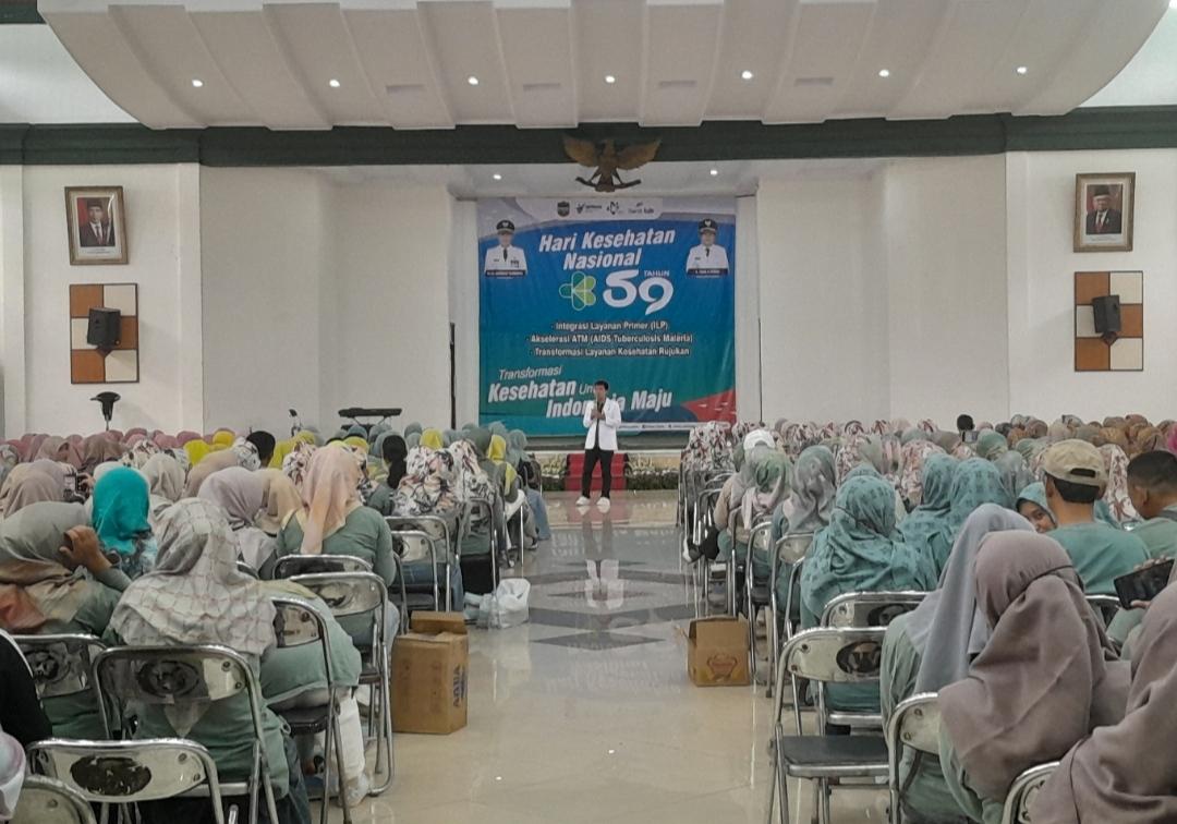 Peringati HKN ke-59, Herdiat Menyoroti Kasus HIV/AIDS dan TBC di Ciamis yang Tinggi