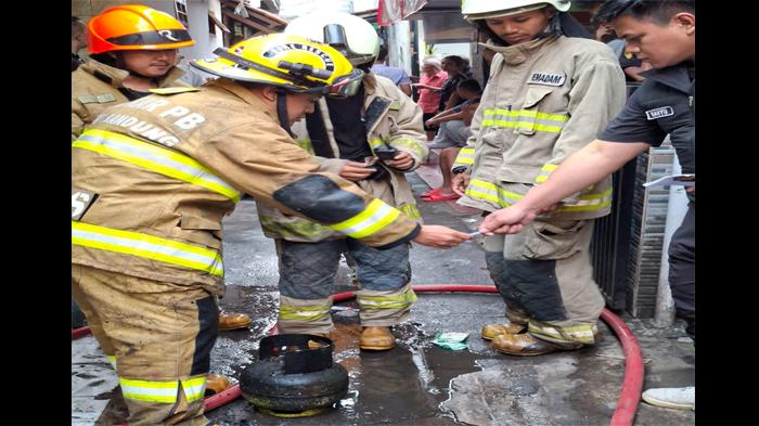 Daftar Nama 4 Orang Warga Gang Mansur yang Alami Luka Bakar Akibat Ledakan Tabung Gas 3 Kg