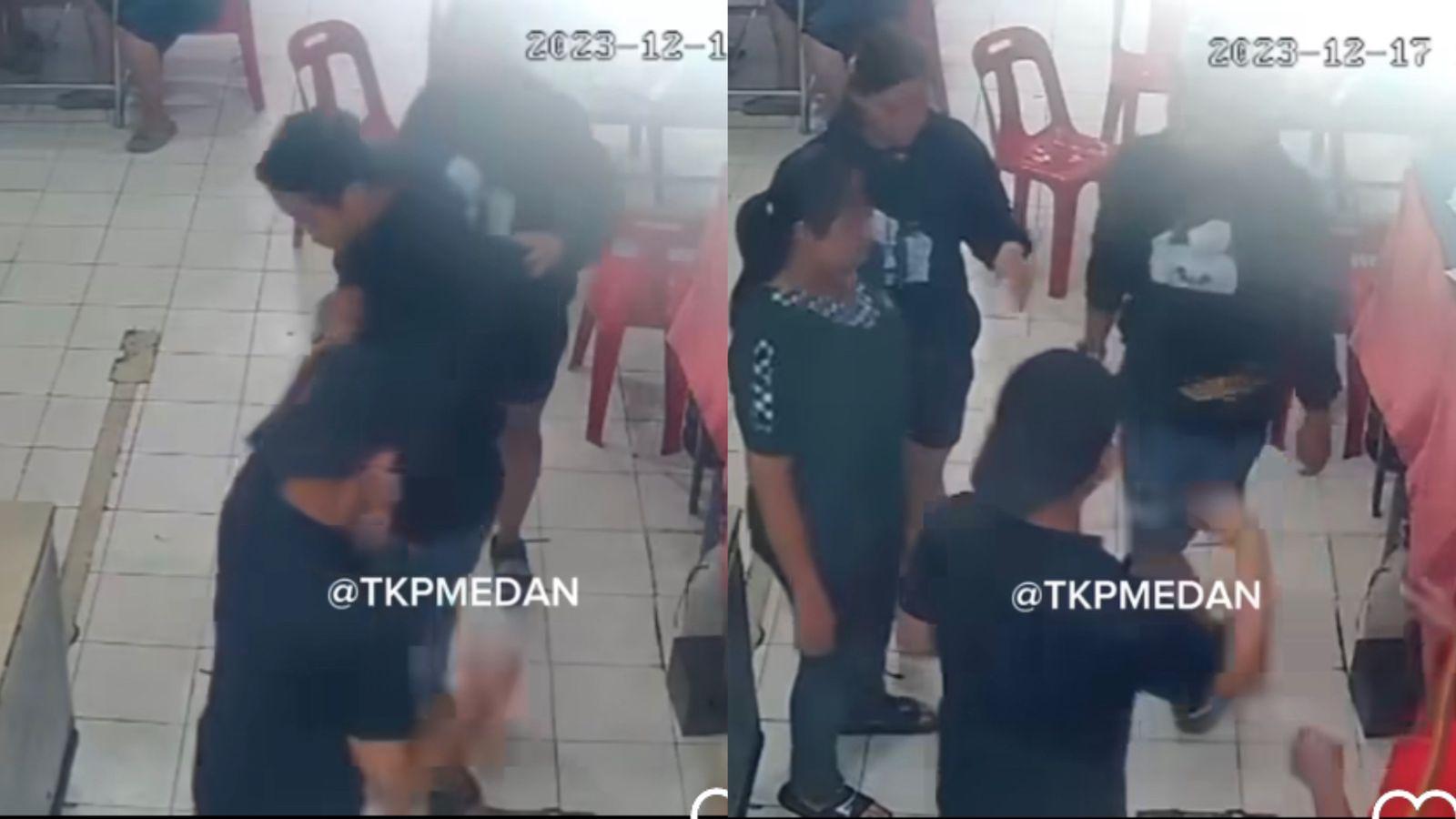 Terekam Aksi Preman Minta Uang untuk Beli Miras ke Sebuah Warung Viral di Medsos