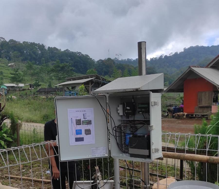 Peringatan Dini Banjir Dipasang di Citengah, Begini Skema Fungsinya
