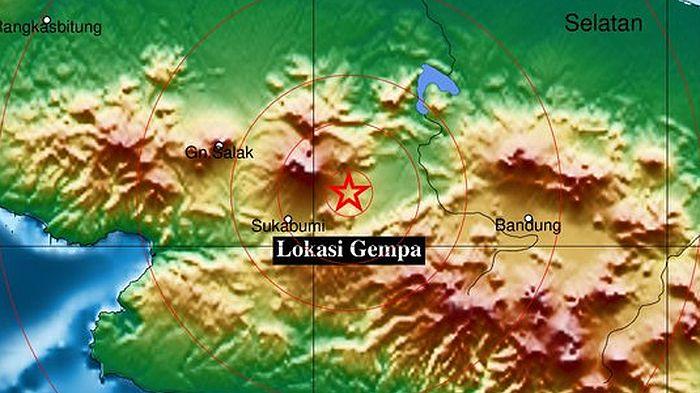 3 GEMPA Terkini di Jawa Barat Mengguncang Cianjur, Pangandaran dan Sukabumi, Ada yang Gempa Dangkal
