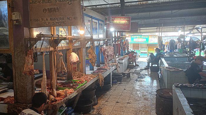 Harga Daging Sapi Tembus Rp160 Ribu per Kg, Pedagang Pasar Cikurubuk Menjerit Pembeli Sepi