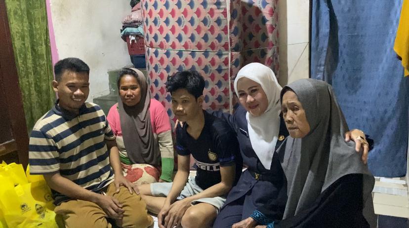4 Orang Dengan Gangguan Jiwa dari 1 Keluarga di Cianjur Dapat Perhatian Ketua DPRD