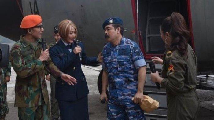 Berdandan Ala TNI AU, Adam Suseno Lontarkan Gombalan Mesra untuk Inul Daratista