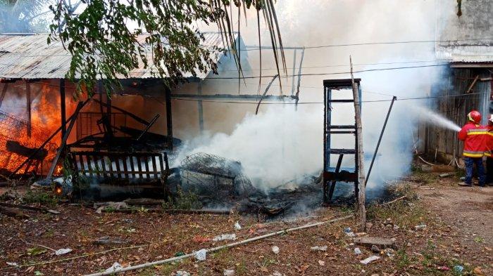 Usaha Pembuatan Jok Kursi di Gampong Keuramat Banda Aceh Terbakar, Pemilik Alami Luka Bakar