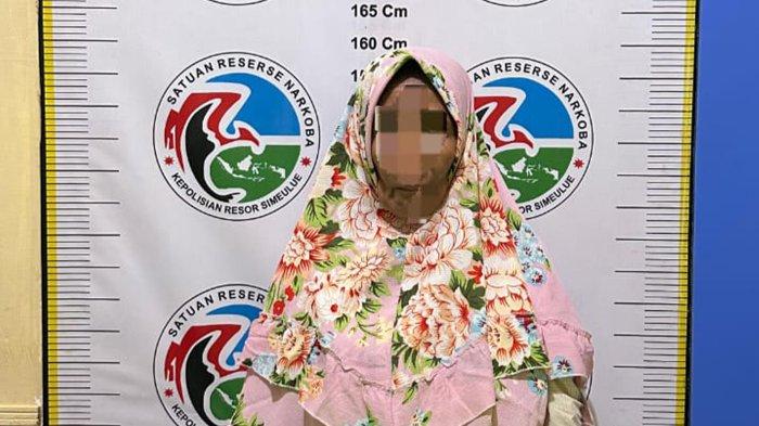 Ada-Ada Saja, Seorang Nenek asal Medan Ditangkap karena Edar Sabu di Simeulue