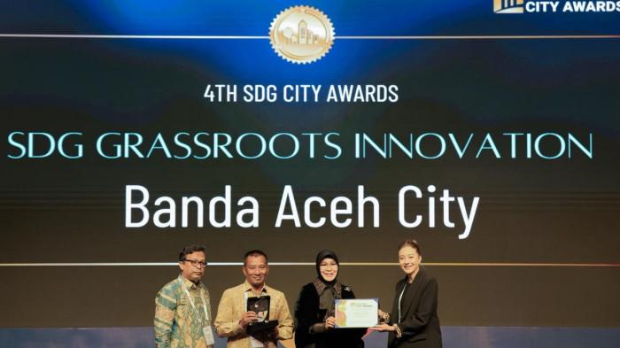 Wali Kota Banda Aceh Terima Penghargaan Internasional CityNet SDG Awards 2025 di Denpasar