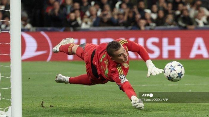 Final Liga Champions: Penjaga Gawang Real Madrid Andriy Lunin Beri Sinyal Absen