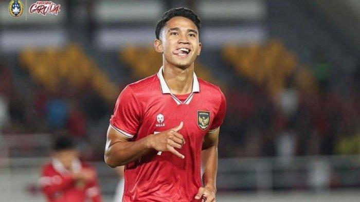 Penyerang Timnas Indonesia, Marselino Ferdinan masuk 10 pemain masuk nominasi bintang masa depan Piala Asia 2023.