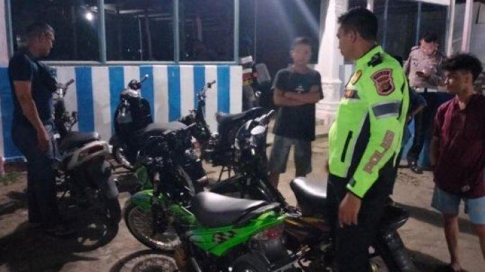 Polres Aceh Timur Amankan Sepeda Motor Knalpot Brong