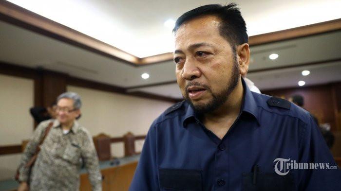 SETYA NOVANTO BEBAS - Terpidana kasus korupsi KTP Elektronik Setya Novanto. Mantan penyidik KPK Praswad Nugraha, menyebut bebas bersyarat Setya Novanto sebagai kado kemerdekaan yang menyakitkan, Senin (18/8/2025).