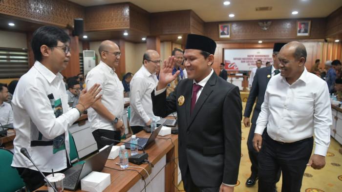 Wagub Aceh Rapat Satgas Koperasi Desa Merah Putih