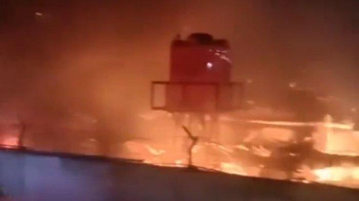 DI DUGA AKIBAT ARUS PENDEK, LAPAS KELAS I TANGERANG KEBAKARAN, 41 ORANG TEWAS DAN 81 ORANG TERLUKA
