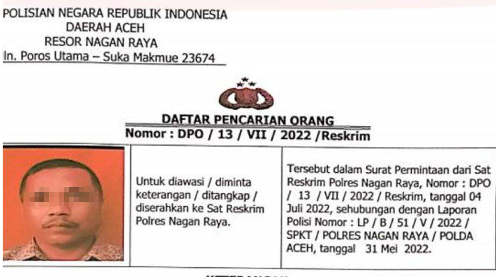 Oknum Guru SD di Nagan Raya Diduga Cabuli Muridnya, Pelaku Diburu Polisi