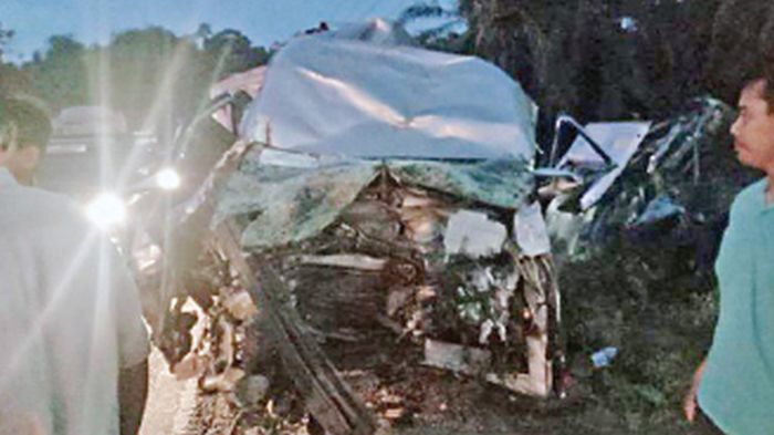 6 Kendaraan Tabrakan Beruntun di Tamiang, Satu Orang Meninggal