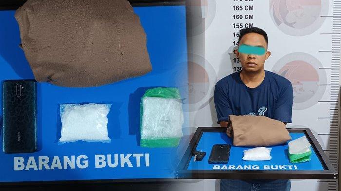 Polres Bener Meriah Ringkus Pemuda Diduga Kurir Narkoba di Jalan Bireuen-Takengon, 1 Kg Sabu Disita