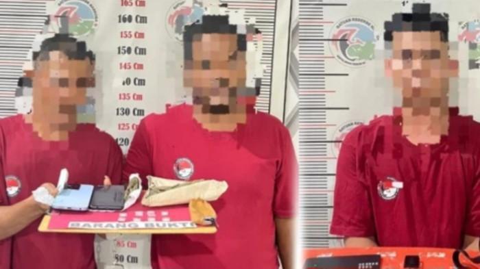 Tiga-tersangka-kasus-narkoba-jenis-sabu-diamankan-di-Mapolres-Nagan-Raya.jpg