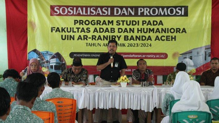 Promosikan Keunggulan Prodi, FAH UIN Ar-Raniry Kunjungi Sekolah di Barsela