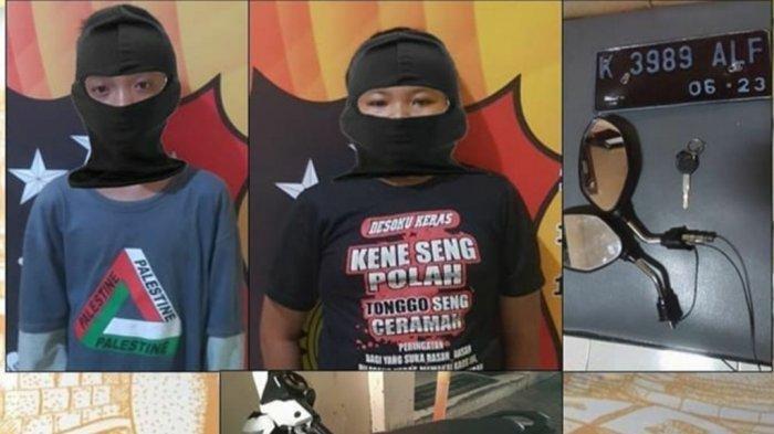 Dua Bocah Kelas 6 SD Niat Curi Uang, Malah Pulang Dengan Sepeda Motor Curian.