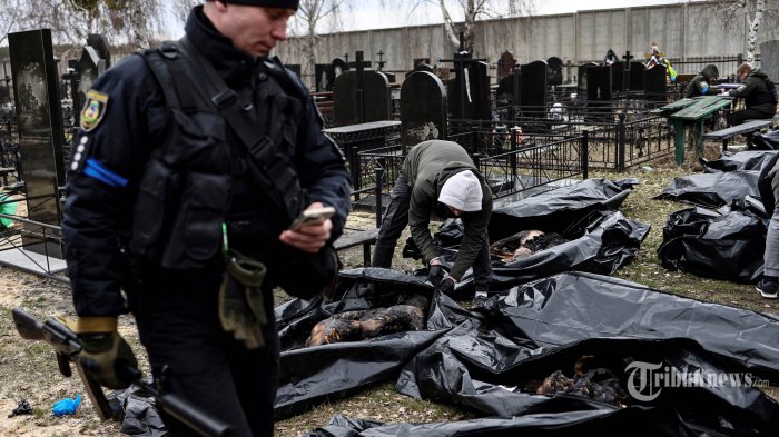 Ukraina : Telah Ditemukan Lebih dari 1.200 Mayat Ditemukan di Dekat Kyiv