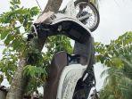 Sepeda-motor-sepmor-milik-pelaku-narkoba-digantung-warga.jpg