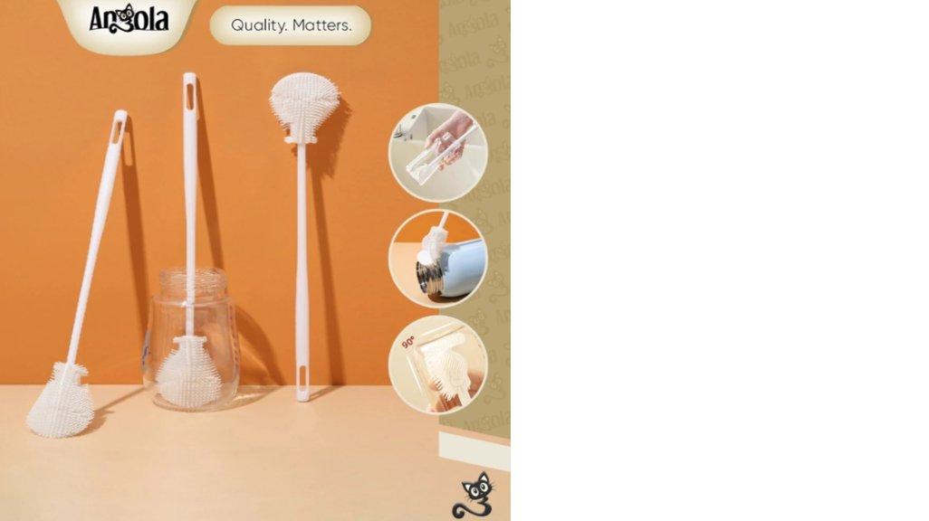 ANGOLA Sikat Pembersih Botol/Gelas Serbaguna S01 Cleaning Brush