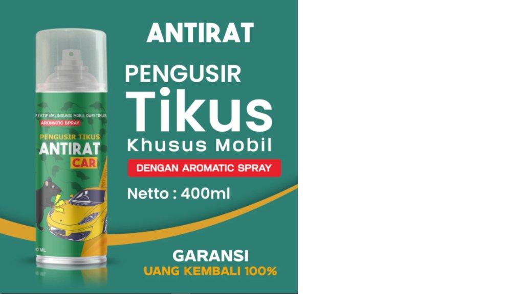 ANTIRAT Semprotan Anti Tikus, Pengusir Tikus Kendaraan Anti Karat 400ml