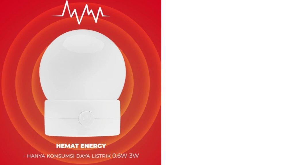 AOKI Lampu Tidur Led Dinding Night Lamp Sleep Lamp Kamar Asrama Studio Lemari Pakaian Lorong Tangga