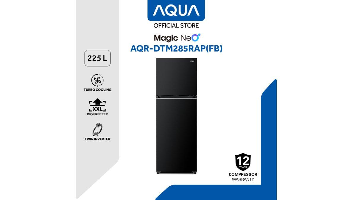 AQUA Elektronik AQR-DTM285RAP(FB) Kulkas 2 Door 225L