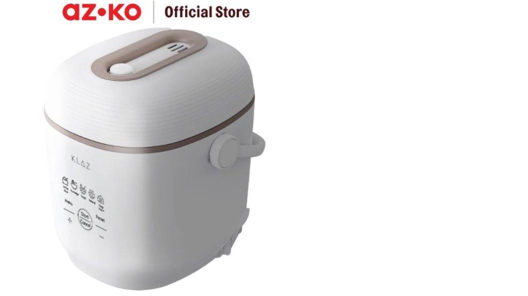 AZKO Klaz 300 ml Rice Cooker Digital - Putih Magic Jar Magic Com Penanak Nasi