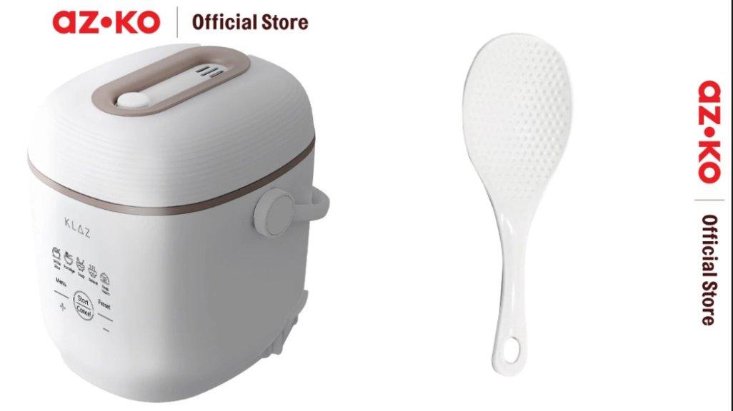 AZKO Klaz 300 ml Rice Cooker Digital - Putih.