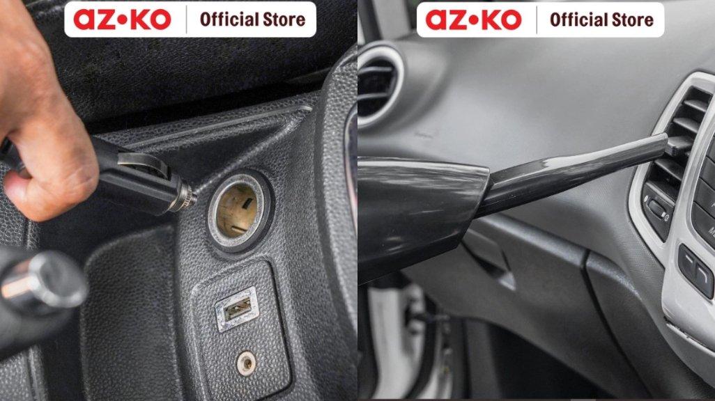 AZKO Maximus Vacuum Cleaner Pengisap Debu Mobil Basah dan Kering 60 Watt Dc12.