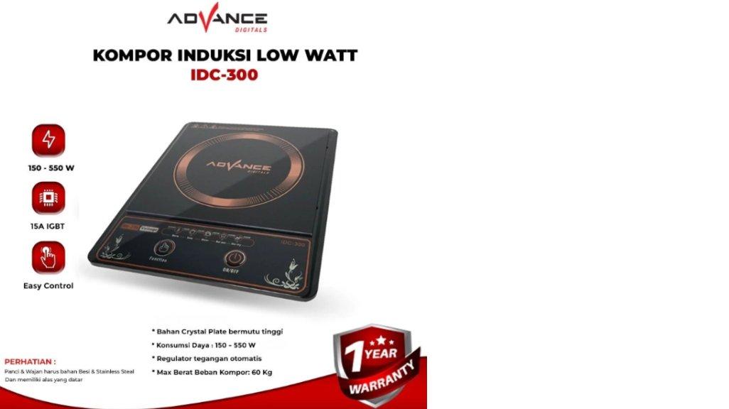 Advance Kompor Listrik Induksi Advance Induction Cooker IDC300 Hemat listrik Garansi Resmi