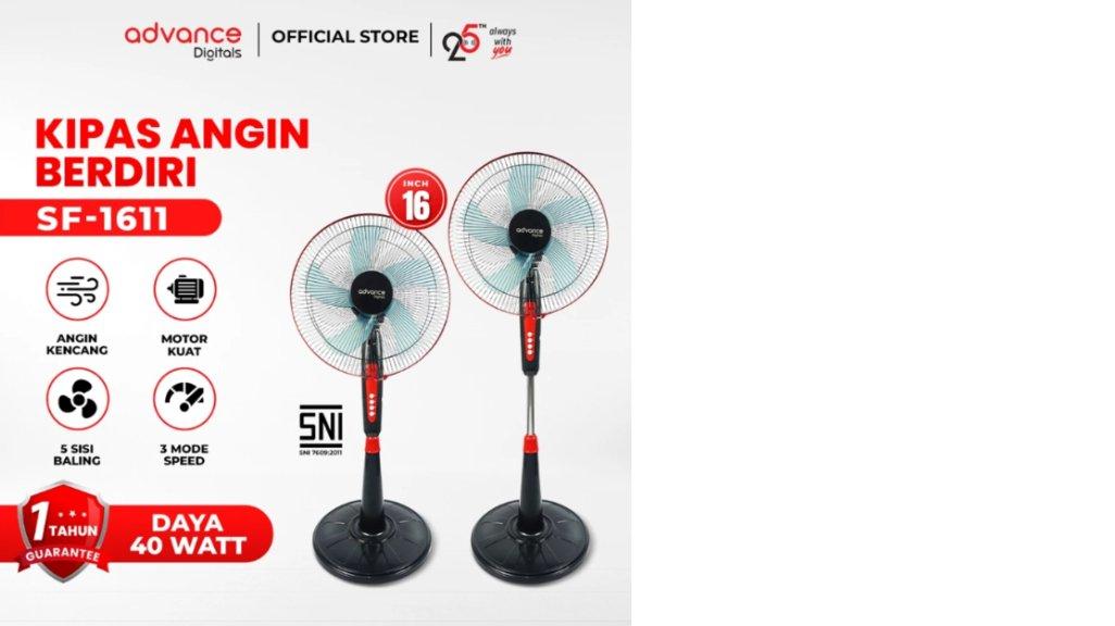 Advance SF1611 Kipas Angin Ukuran16