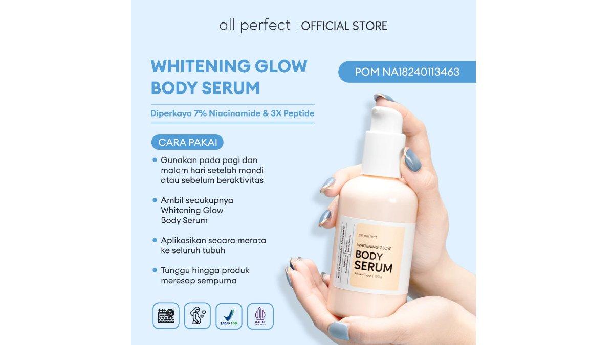 All Perfect Whitening Glow Body Serum