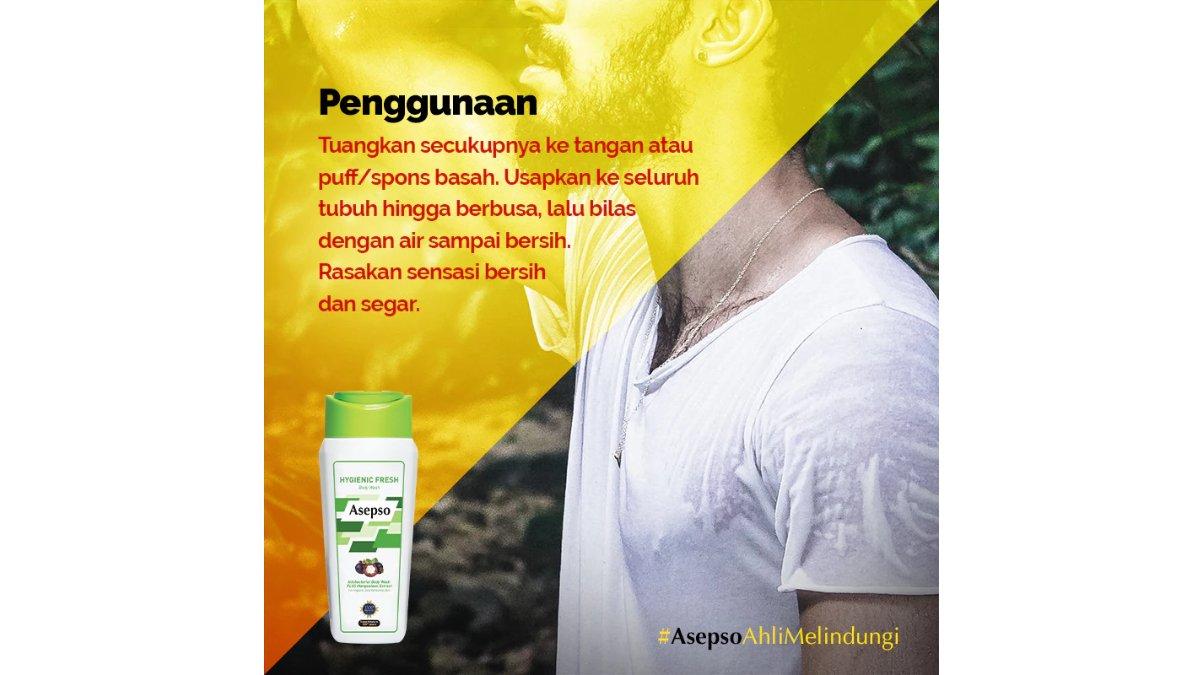 Asepso Antibacterial Body Wash Hygienic Fresh