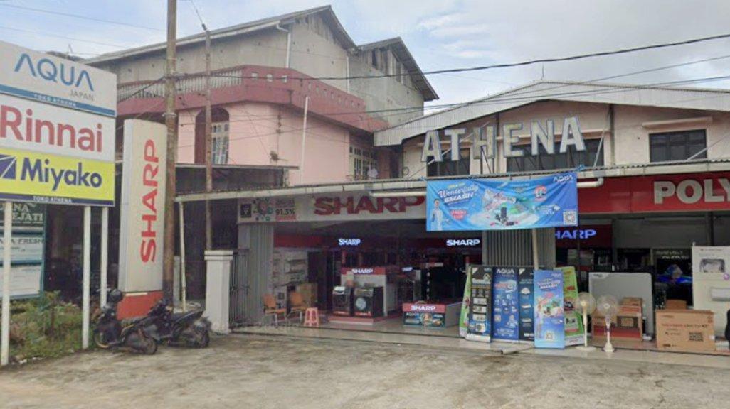 Foto Toko Athena Elektronik di Jl. Raya Bukittinggi Medan No.Km. 5, Gadut, Kecamatan Tilatang Kamang, Kota Bukittinggi, Sumatera Barat 26123, yang diambil Google Maps pada Januari 2024.
