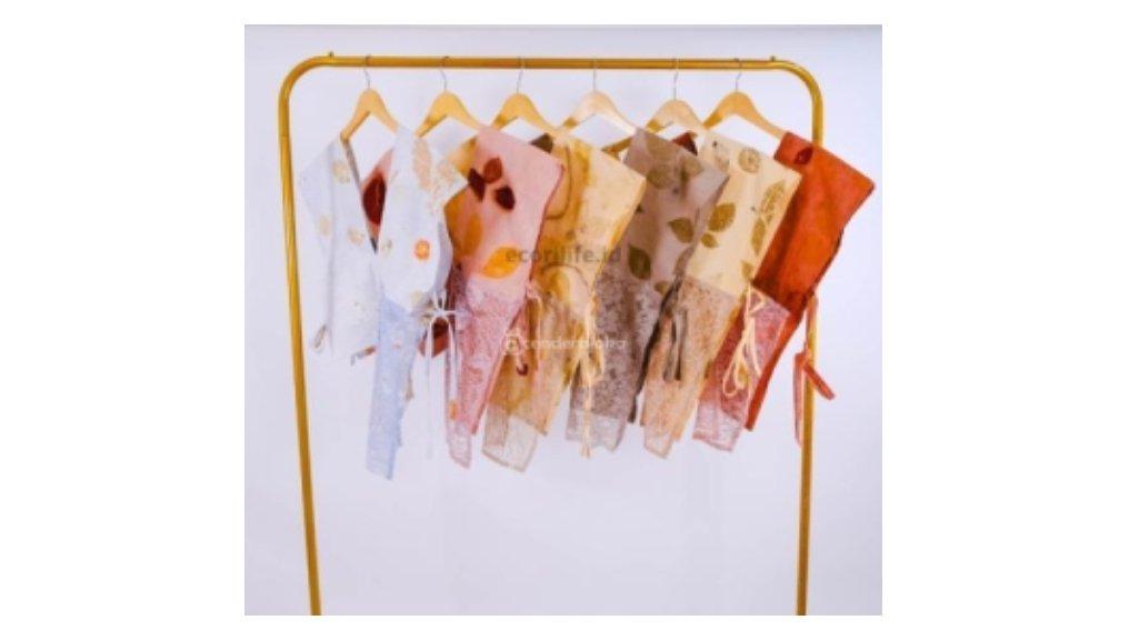 Azalea Outer Wanita Ecoprint