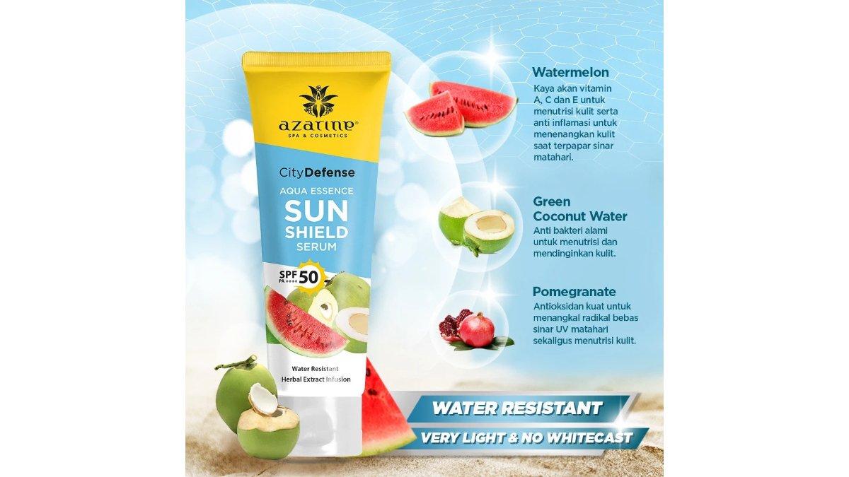 Azarine City Defense Aqua Essence Sun Shield Serum SPF50 PA++++