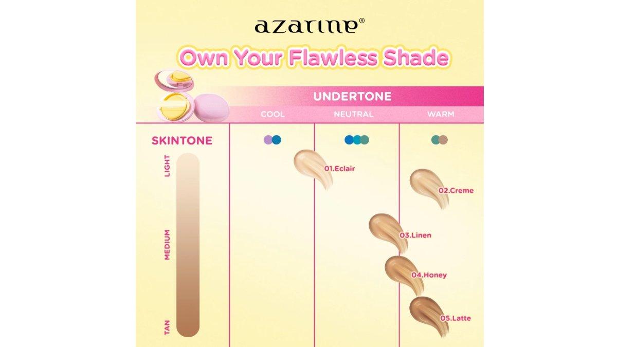 Azarine Covermatte Sunscreen Cushion SPF50+ PA++++