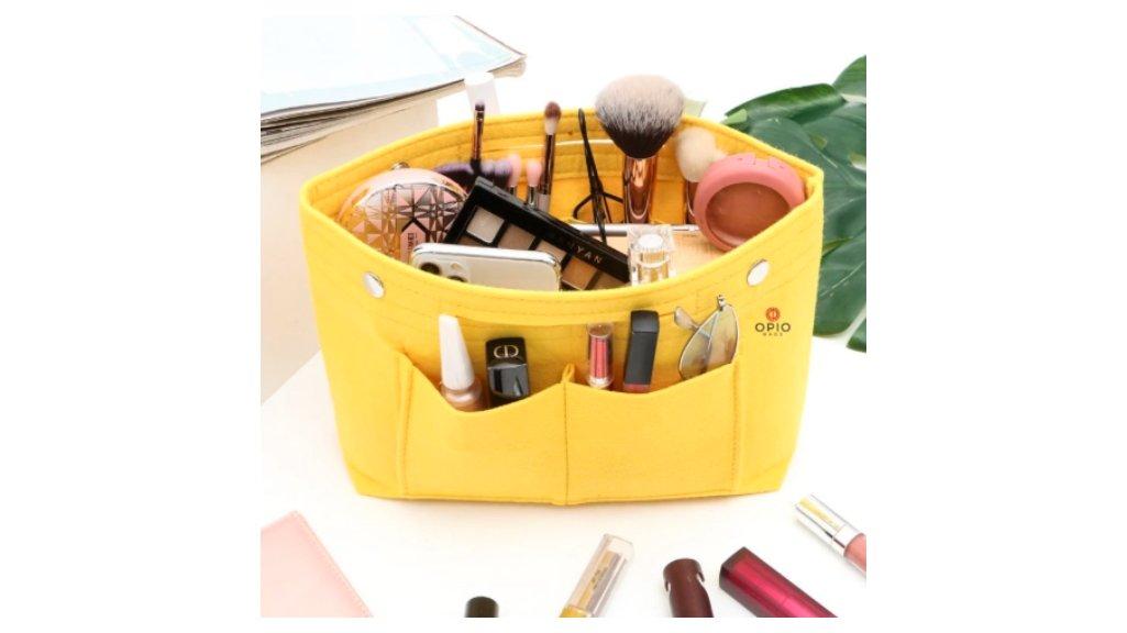BAG ORGANIZER / TEMPAT MAKEUP / BO BRUDU / DALAMAN TAS / MAGNET CLIP