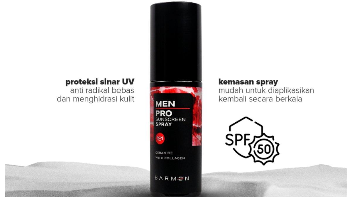 BARMEN PRO Sunscreen Spray Ceramide With Collagen
